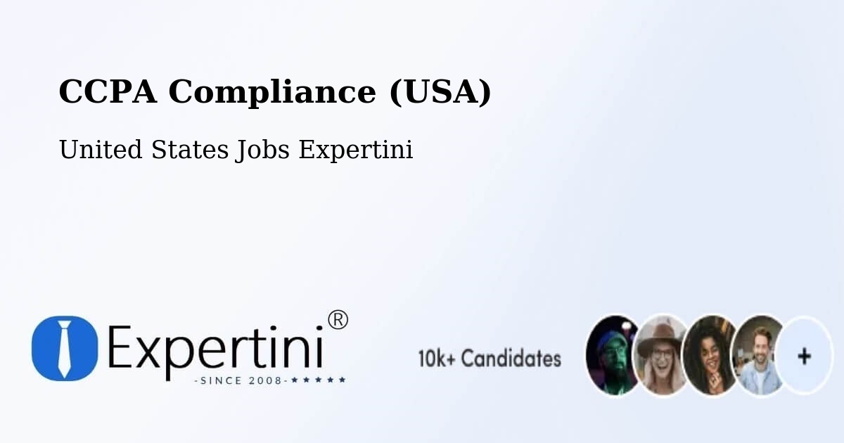 CCPA Privacy Rights & Compliance Notice – Fairmount - United States Jobs Expertini