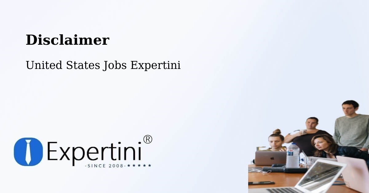 Disclaimer – Fairmount - United States Jobs Expertini