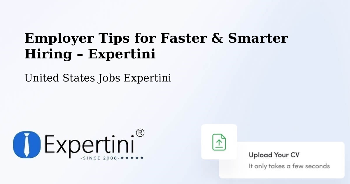 Employer Tips for Hiring & Recruitment – Fairmount - Fairmount, United States Jobs Expertini